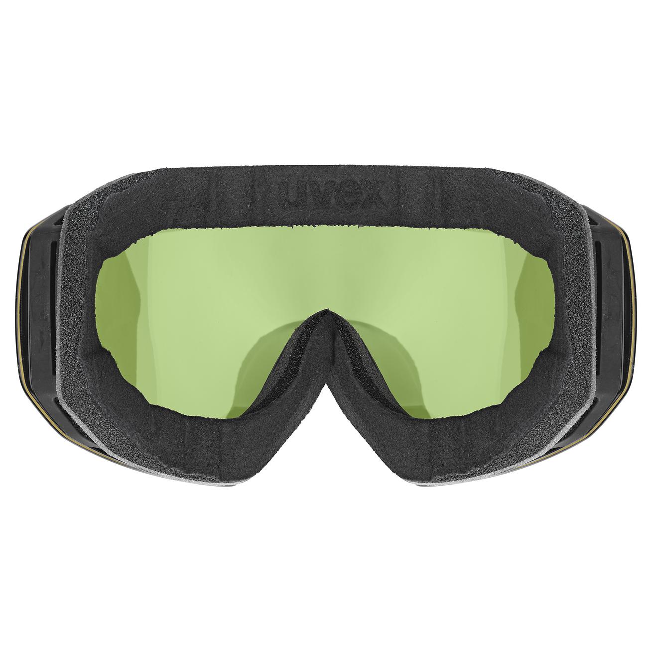 uvex epic ATTRACT black dl/FM yellow-gre