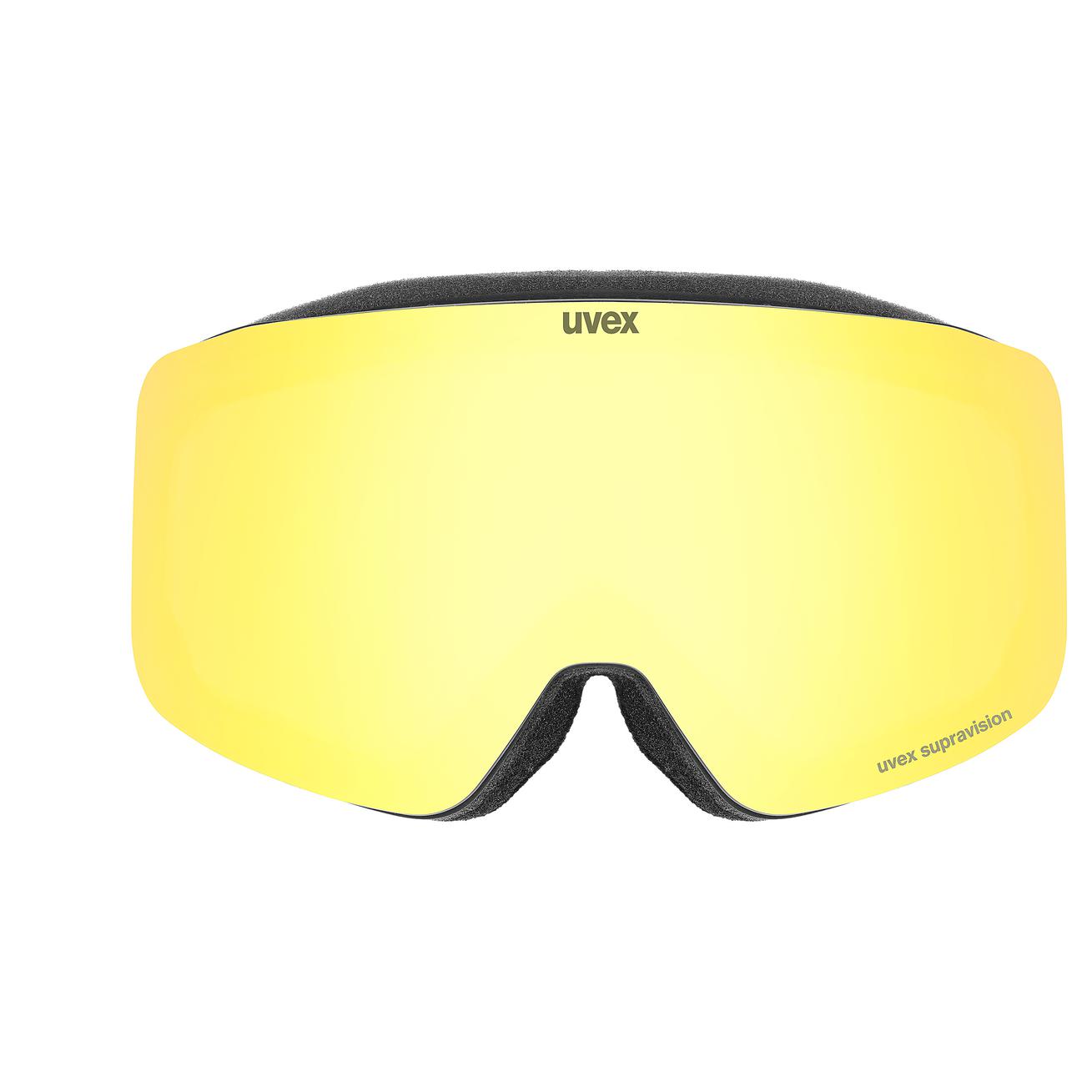 uvex pwdr FM black matt dl/yellow-clear