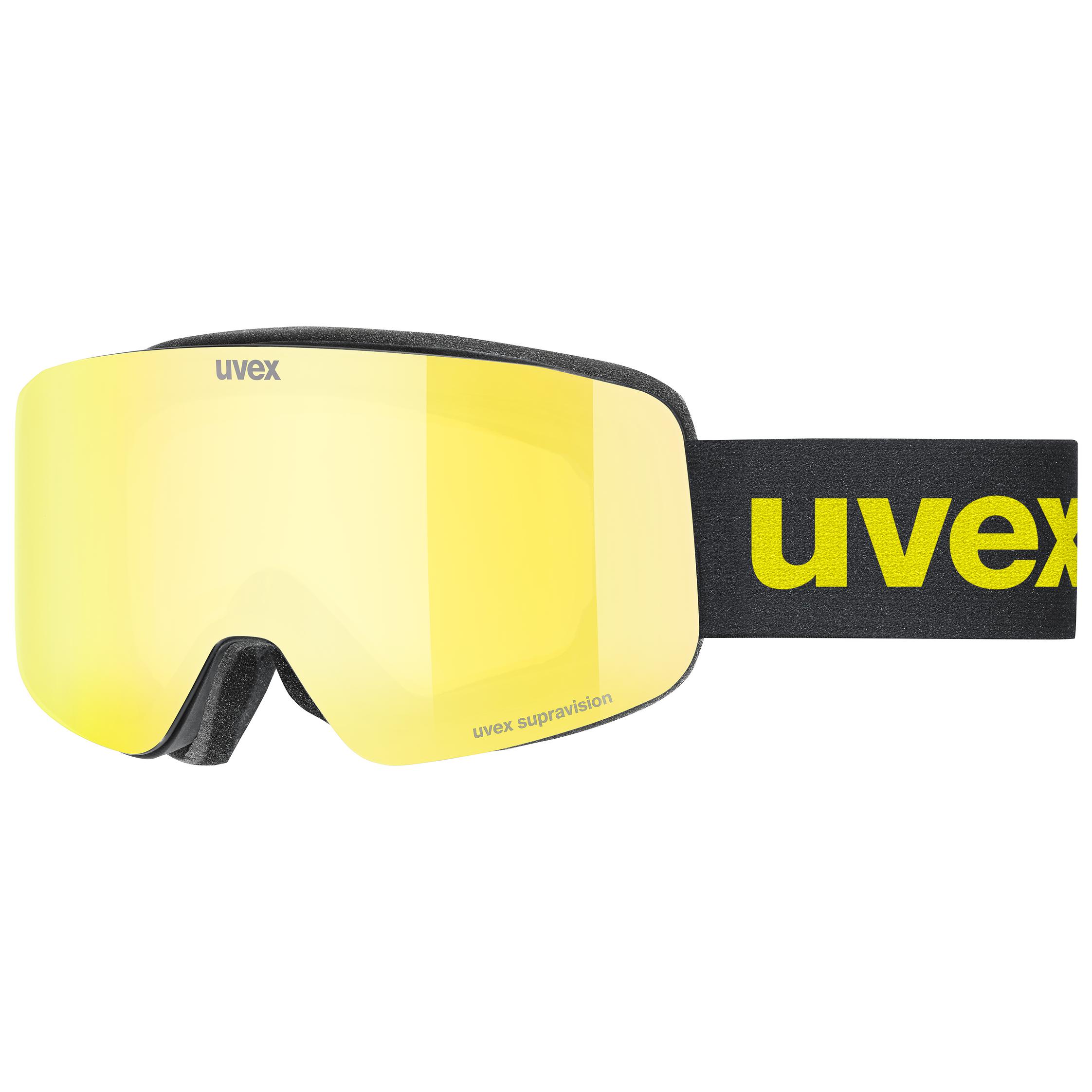 uvex pwdr FM black matt dl/yellow-clear