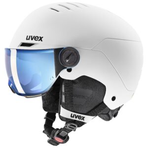 uvex rocket jr visor white-black