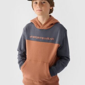 4F SWEATSHIRT, PALE CORAL