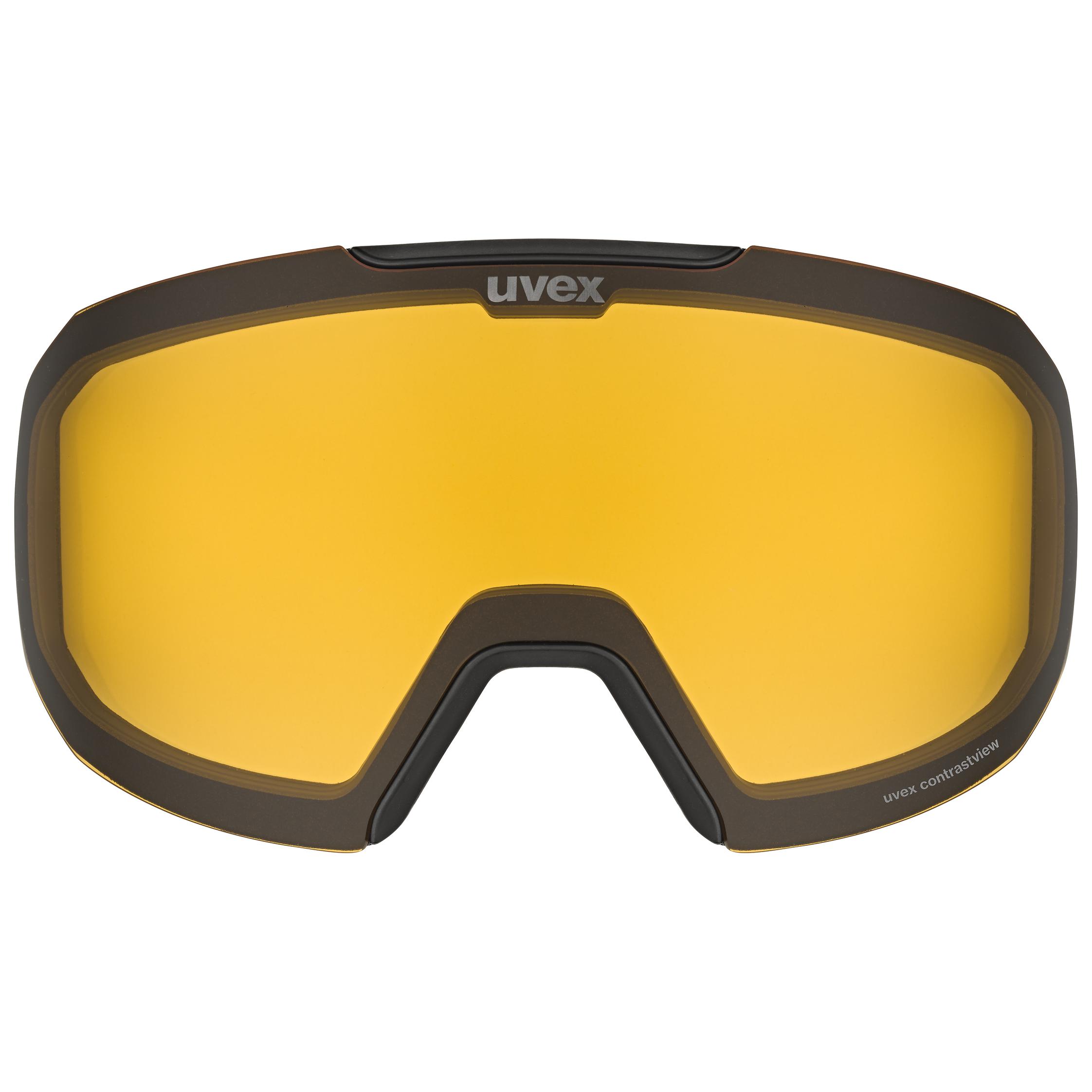 uvex epic ATTRACT black dl/FM yellow-gre