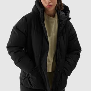 4F DOWN JACKET, DEEP BLACK