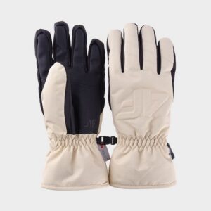 4F GLOVES FNK, BEIGE