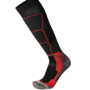Mico MEDIUM WEIGHT SUPERTHERMO MERINO SKI SOC, NERO/ROS