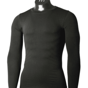 Mico LONG SLEEVES Round NECK SHIRT EXTRA DRY, NERO