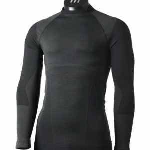 Mico Long sleeves high neck SHIRT WARM CONTROL, NERO