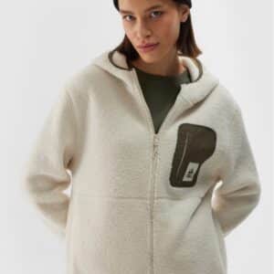 4F FLEECE, OFF WHITE
