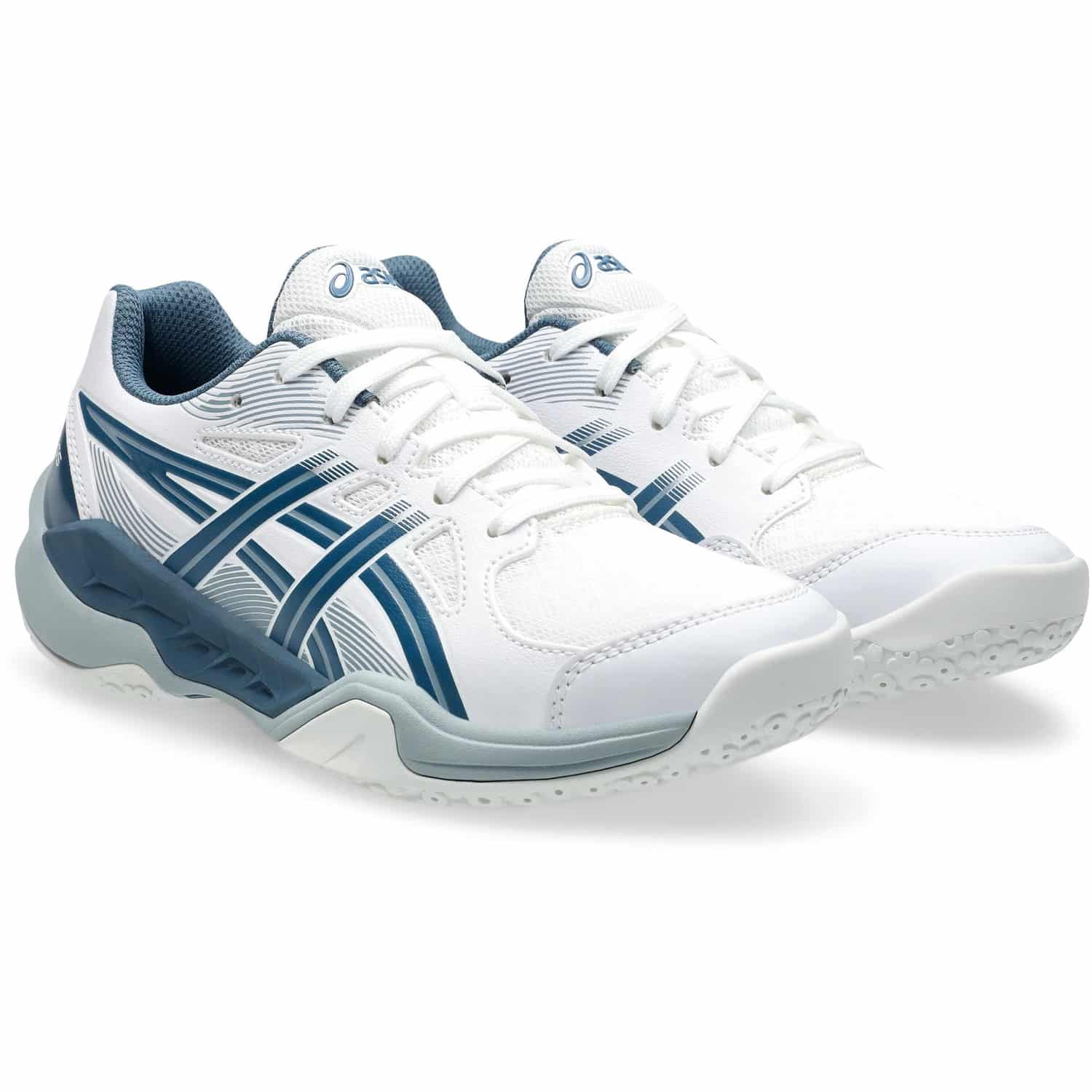 Asics GEL-POWERBREAK GS, WHITE/VINTAGE INDIGO