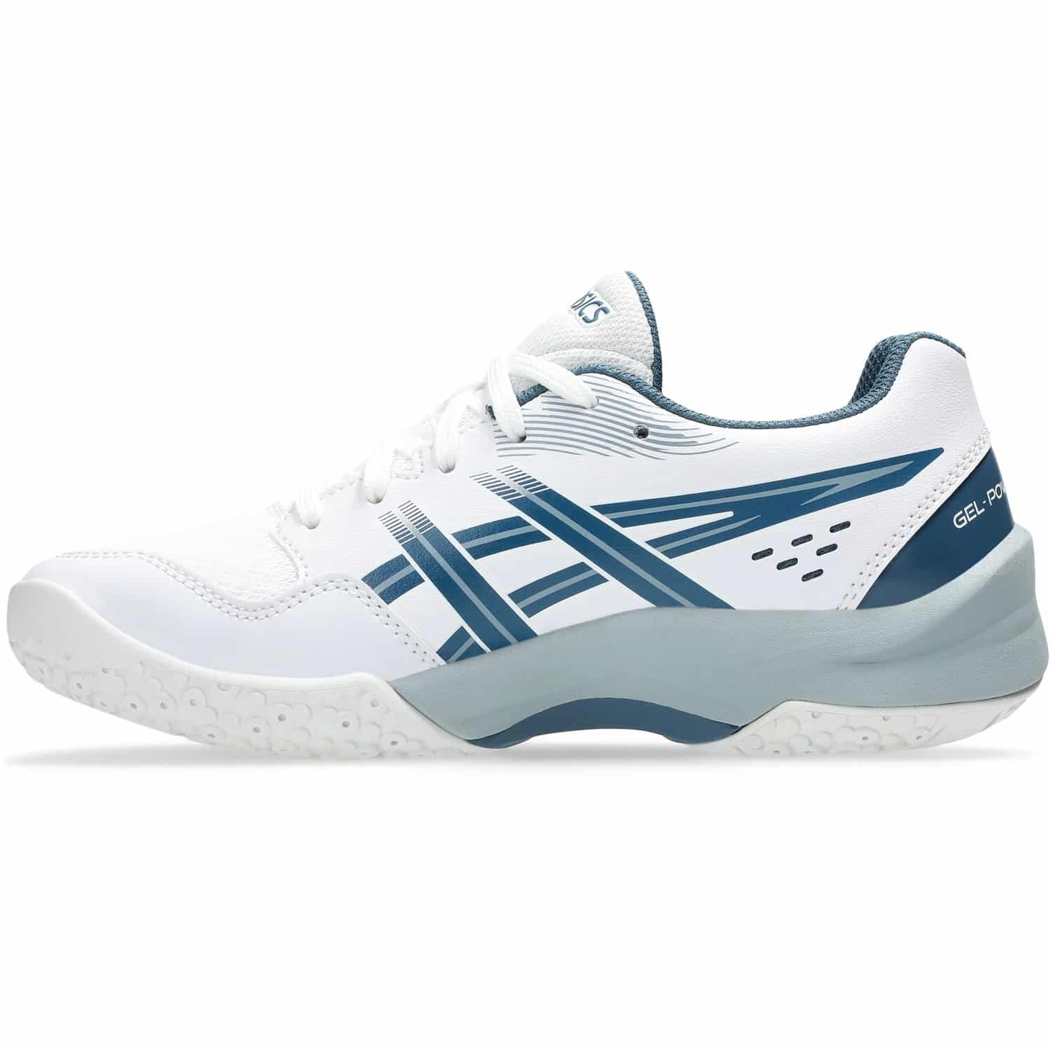 Asics GEL-POWERBREAK GS, WHITE/VINTAGE INDIGO