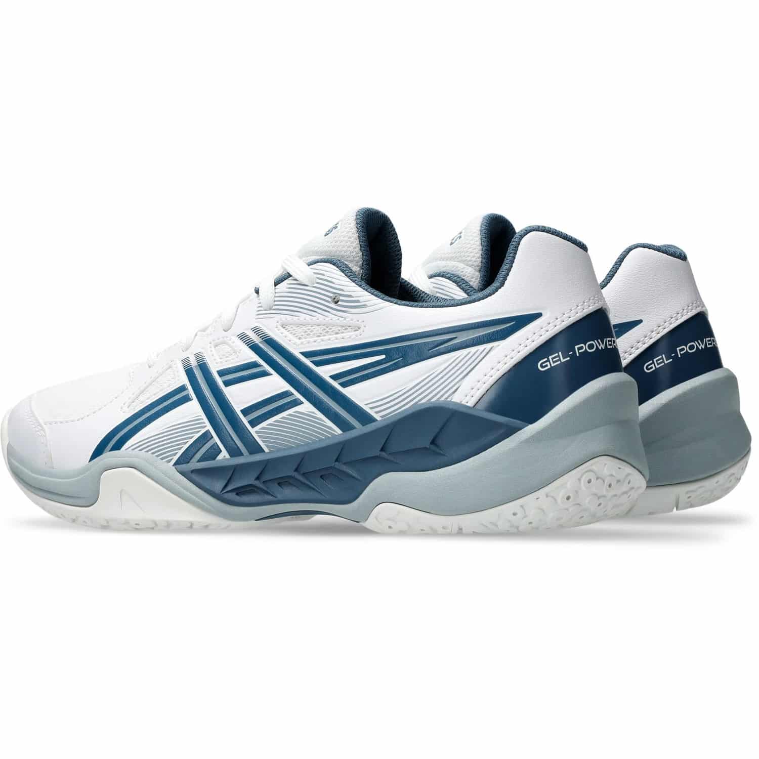 Asics GEL-POWERBREAK GS, WHITE/VINTAGE INDIGO