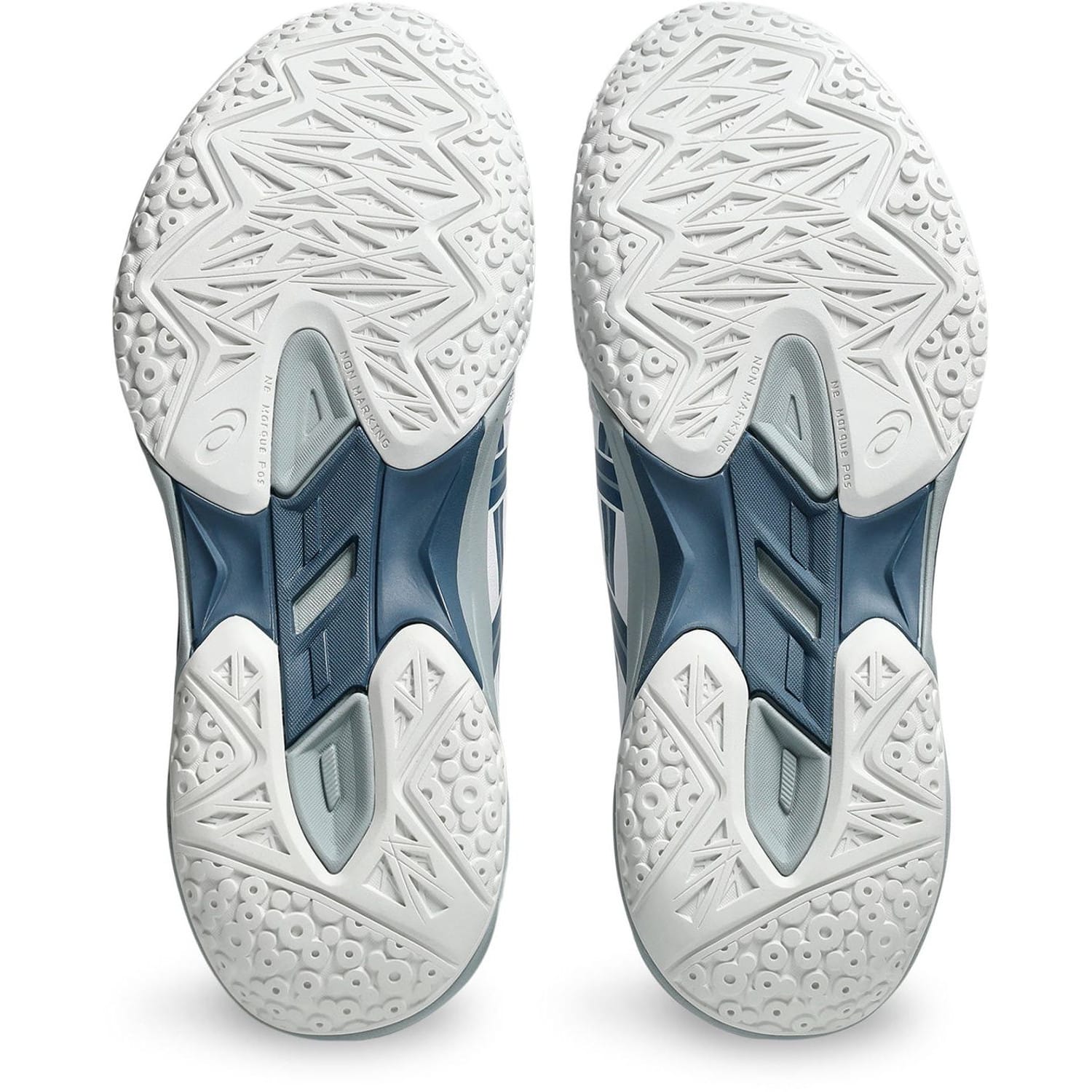 Asics GEL-POWERBREAK GS, WHITE/VINTAGE INDIGO