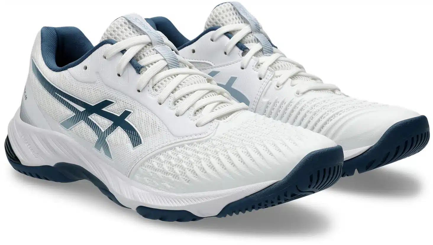 Asics NETBURNER BALLISTIC FF3, WHITE/ VINTAGE INDIGO