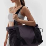 4F SHOULDER BAG, DARK VIOLET