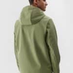 4F SOFTSHELL JACKET, KHAKI