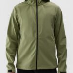 4F SOFTSHELL JACKET, KHAKI