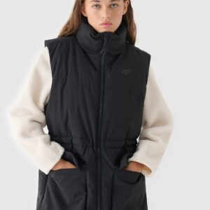 4F VEST JACKET, DEEP BLACK/135