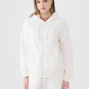 4F SWEATSHIRT, OFF WHITE