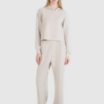 4F TROUSERS, BEIGE/1011