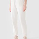 4F TROUSERS, OFF WHITE/1013