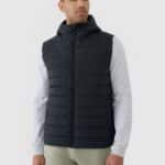 4F VEST JACKET, DEEP BLACK/192