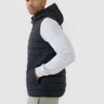 4F VEST JACKET, DEEP BLACK/192