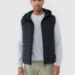 4F VEST JACKET, DEEP BLACK/192