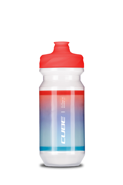CUBE Bottle Flow 500 Teamline white´n´blue´n´red