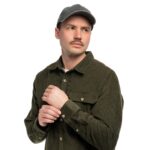 CUBE Cord Overshirt olive