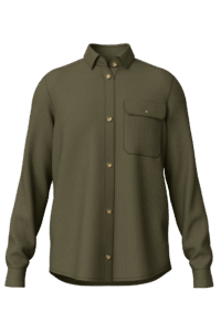 CUBE Cord Overshirt olive