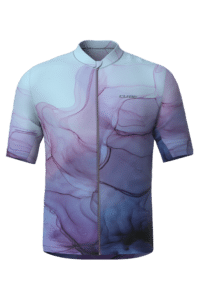 CUBE Jersey CMPT ARTLINE S/S blue´n´purple