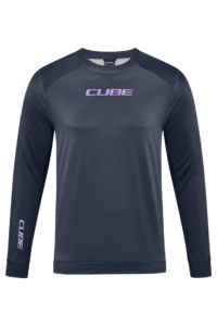 CUBE MTB Round Neck Jersey L/S black