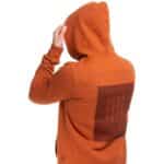 CUBE Organic Hoodie Roots red
