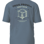 CUBE Organic T-Shirt Trail Proven GTY FIT petrol