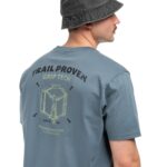 CUBE Organic T-Shirt Trail Proven GTY FIT petrol