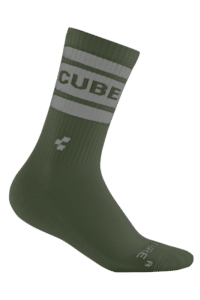 CUBE Socks After Race High Cut olive