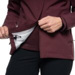 CUBE WS Rain Jacket CMPT bordeaux