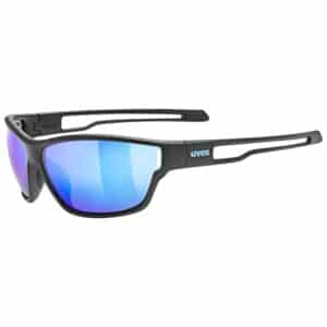 uvex sportstyle 806 black matt/mir.blue