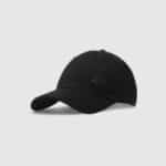 4F BASEBALL CAP, DEEP BLACK/367
