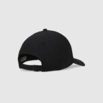 4F BASEBALL CAP, DEEP BLACK/369