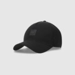 4F BASEBALL CAP, DEEP BLACK/372