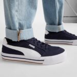 court classic vulc fs new navy puma whit pu 396353 17 3