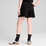 ess elevated high rise rib shorts 5 pum pu 685026 01