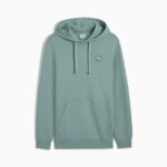 ess elevated hoodie tr green moon pu 684728 30
