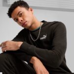 ess small no 1 logo crew tr puma black pu 682564 01 2