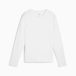 her slim fit longsleeve puma white pu 685055 02