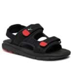 puma evolve sandal jr puma black puma wh pu 390449 01