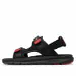 puma evolve sandal jr puma black puma wh pu 390449 01
