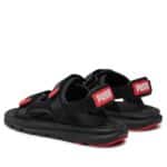 puma evolve sandal jr puma black puma wh pu 390449 01 3