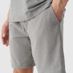 4F SHORTS FNK, GREY MELANGE/0911